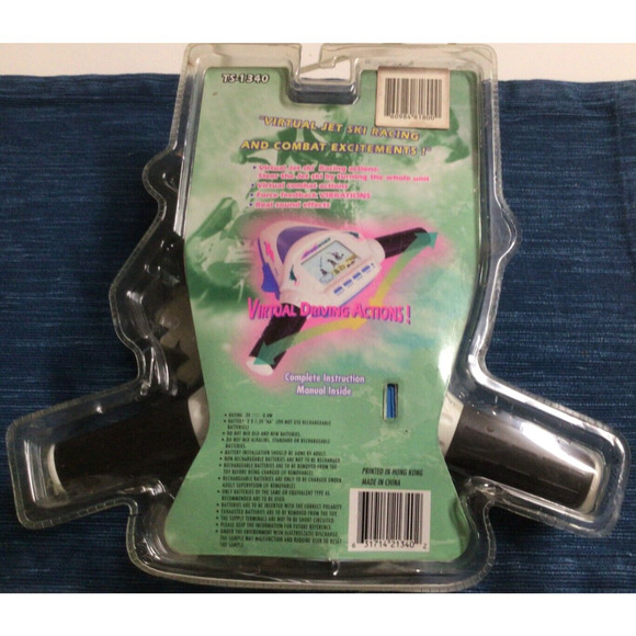 NOS Sealed Vintage Jet Ski Attack Handheld Electronic Game TS-1340 801A - Picture 2 of 6